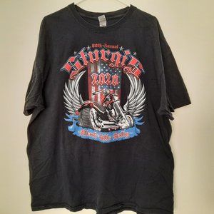 Sturgis Black Hills Rally Tshirt 2XL 100% Cotton